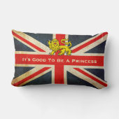 王室のなベビープリンセスの装飾用クッションがあることよい ランバークッション (裏面)