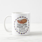 王室のなベビー-ジョージアレキサンダールイ王子 コーヒーマグカップ (左)