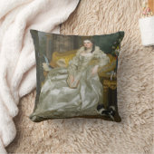 王室のなポートレートの枕投球 クッション (ブランケット)