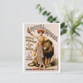 王室のなマスカットのヴィンテージのワインの飲み物の広告の芸術 ポストカード (スタンド正面)