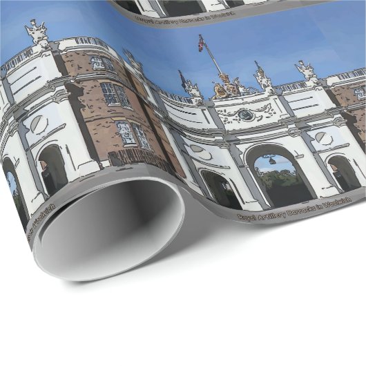 王室のなミサイル発射機はWoolwichをバラックに住ませます ラッピングペーパー (ロールコーナー)