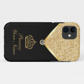 王室のなモノグラムのiPhone 5つのケース Case-Mate iPhoneケース (裏面(横))