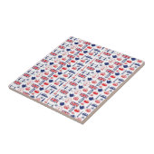 王室のなロンドンの陸標パターン タイル (側面)