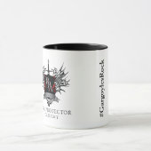 王室のな保護装置アカデミー-毎日のマグ マグカップ (中央)