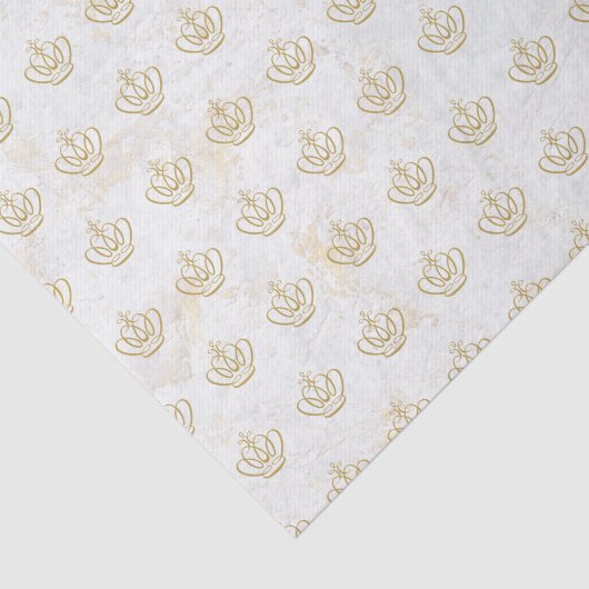 王室のな大理石の金ゴールドの王冠のギフトのティッシュペーパー 薄葉紙 (詳細)