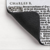 王室のな宣言1675年 マウスパッド (コーナー)