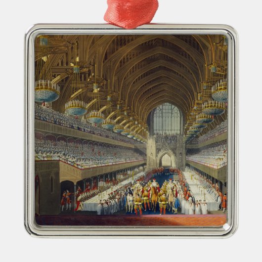 王室のな宴会、アルバムcelからの最初コース、 メタルオーナメント (正面)