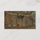 王室のな寝室、Herrenchiemseeの城、上部のBavari 名刺 (裏面)