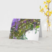 王室のな格子垣 カード (黄色い花)