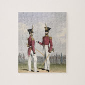 王室のな海兵隊員の佐官は、2つをからのめっきします ジグソーパズル (縦)