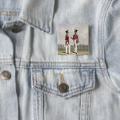 王室のな海兵隊員の佐官は、2つをからのめっきします 缶バッジ (インサイチュ)