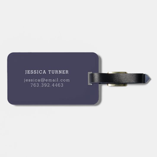 王室のな猫のおもしろいなしゃれ|あなたのMeowjesty ラゲッジタグ (裏面横)