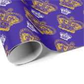 王室のな王冠 ラッピングペーパー (ロールコーナー)