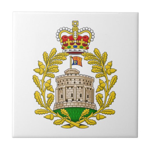 王室のな紋章付き外衣ウィンザー家 タイル (正面)