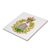 王室のな紋章付き外衣ウィンザー家 タイル (側面)