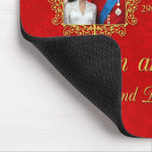 王室のな結婚式ケンブリッジの公爵そして公爵夫人 マウスパッド (コーナー)