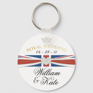 王室のな結婚式-ウィリアム及びKate Commemoratives キーホルダー