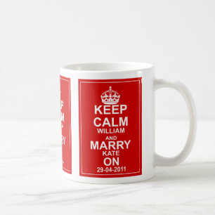 王室のな結婚式 コーヒーマグカップ
