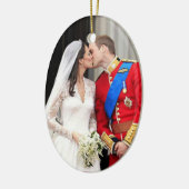 王室のな結婚式 セラミックオーナメント (左)