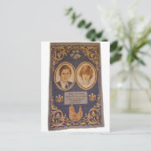 王室のな結婚式: ポストカード (スタンド正面)