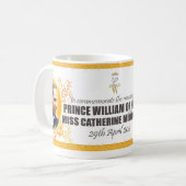 王室のな結婚式-王子及びウィリアムキャサリンのマグ コーヒーマグカップ (正面左)