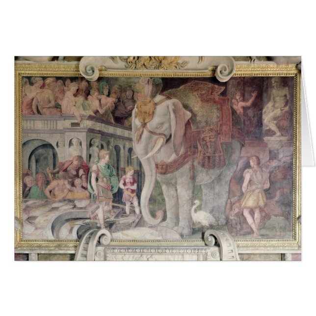 王室のな象 (正面横)