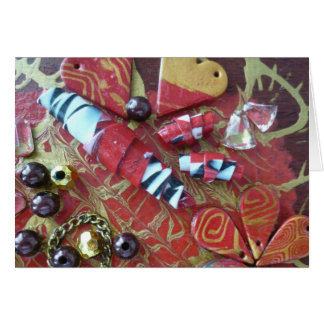 王室のな赤および金ゴールドカード