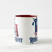 王室のな軍隊の紋章のマグ ツートーンマグカップ (中央)