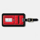 王室のな郵便(イギリス) ラゲッジタグ (正面横)