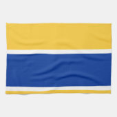 王室のな金ゴールドの台所タオル キッチンタオル (横)