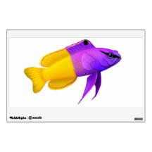 王室のなGramma Dottybackの魚の壁のデカール