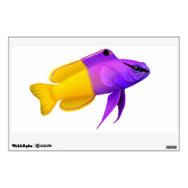 王室のなGramma Dottybackの魚の壁のデカール