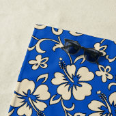 王室のなMaliaのハワイのハイビスカスの熱帯花柄- ビーチタオル (インサイチュ)