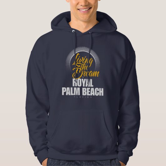 王室のなPalm Beachに夢住んでいます パーカ (正面)