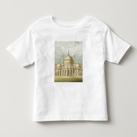 王室のなPavの眺めからの大広間の外面 トドラーTシャツ (正面)