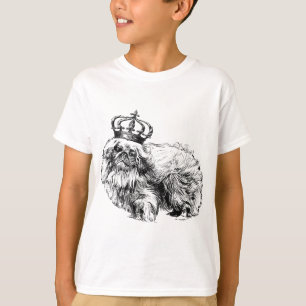 王室のなPekingeseの王冠犬 Tシャツ