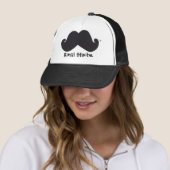 王室のなStacheのトラック運転手の帽子 キャップ (インサイチュ)
