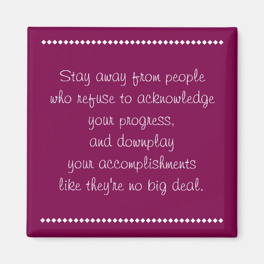 王室のアドバイス マグネット (正面)