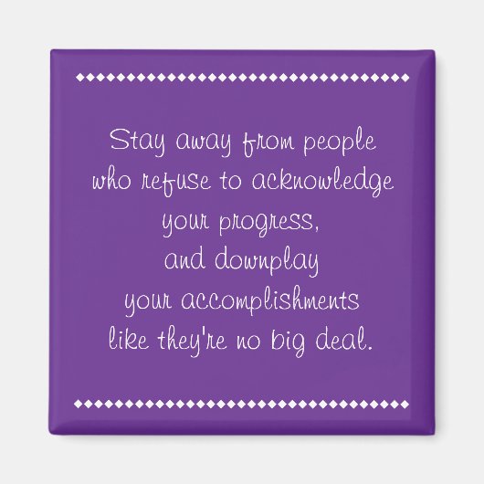 王室のアドバイス マグネット (正面)