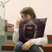 王室のアメジストキンセアニラカスタム クッション