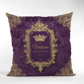 王室のアメジストキンセアニラカスタム クッション