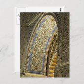 王室のアルカザールオブセビリア ポストカード (正面/裏面)