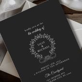 王室のエレガント結婚s 招待状