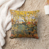 王室のオーク、ウィリアム・ヘンリー・ホームズの水彩画。 クッション (ブランケット)