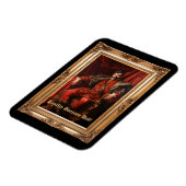 王室のカスタムパーソナライズされた写真華美 マグネット (左側)