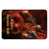 王室のカスタムパーソナライズされた写真華美 マグネット (横)