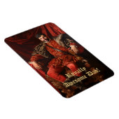 王室のカスタムパーソナライズされた写真華美 マグネット (右側)