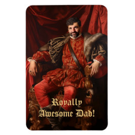 王室のカスタムパーソナライズされた写真華美 マグネット