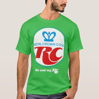 王室のクラウンコーラRCコーラ Tシャツ