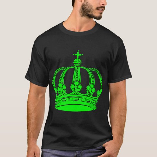 王室のクラウン02 – 緑 Tシャツ (正面)